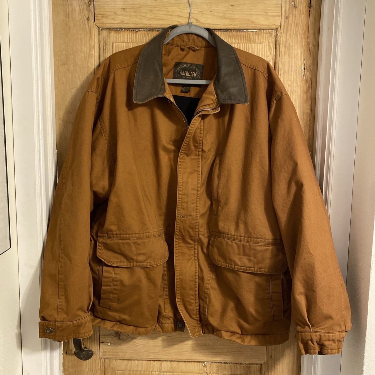 Brown Barbour Winter Defence Waxed Cotton Jacket Winter Defence