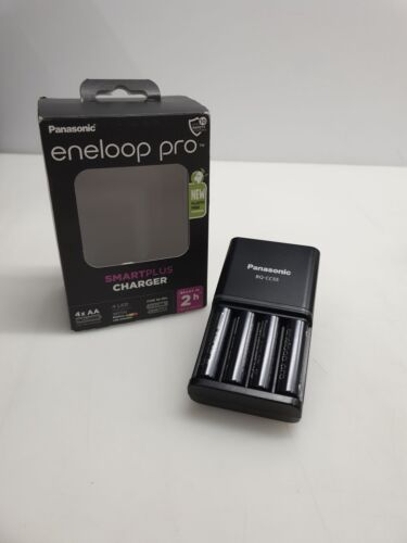 Chargeur Panasonic eneloop SmartPlus pour batteries 1-4 AA/AAA NI-MH - Photo 1/4