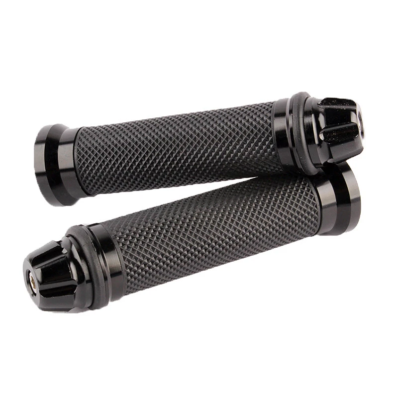 Motorcycle CNC 7/8" Handle Bar Hand Grip Gel For Yamaha YZF R1 R6 FZ-07 FZ-09 - Image 4 of 4