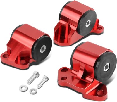 2-Bolt Engine Motor Mount Swap Kit for Acura Integra Honda Civic B & D Series EG