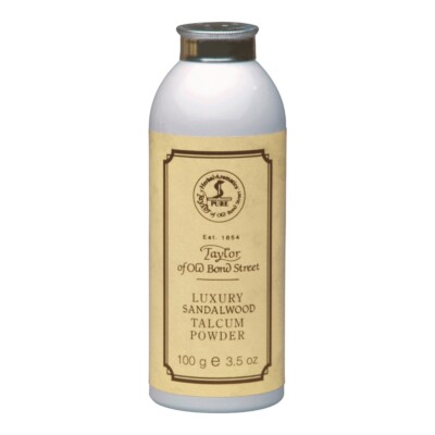(219,50 EUR/kg) Taylor of Old Bond Street Talcum Puder 100g Sandelholz