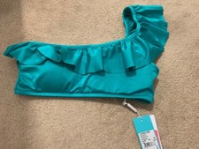 SEAFOLLY STOLLY SHINE ON SIZE 8 EVERGREEN