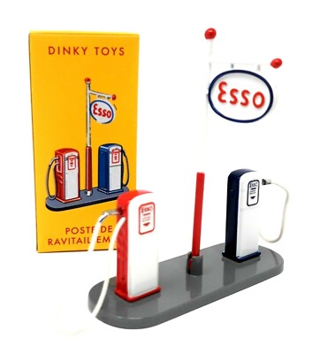 DINKY TOYS 49D – Poste De Ravitaillement ESSO – Boîte D'origine – France