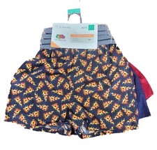 Fruit Of The Loom 3 Pack Boy's Woven Boxer Shorts - Fast S H