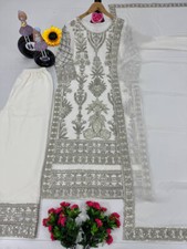 Launching New Faux Georgette Palazzo Suit With Dupatta For Reception