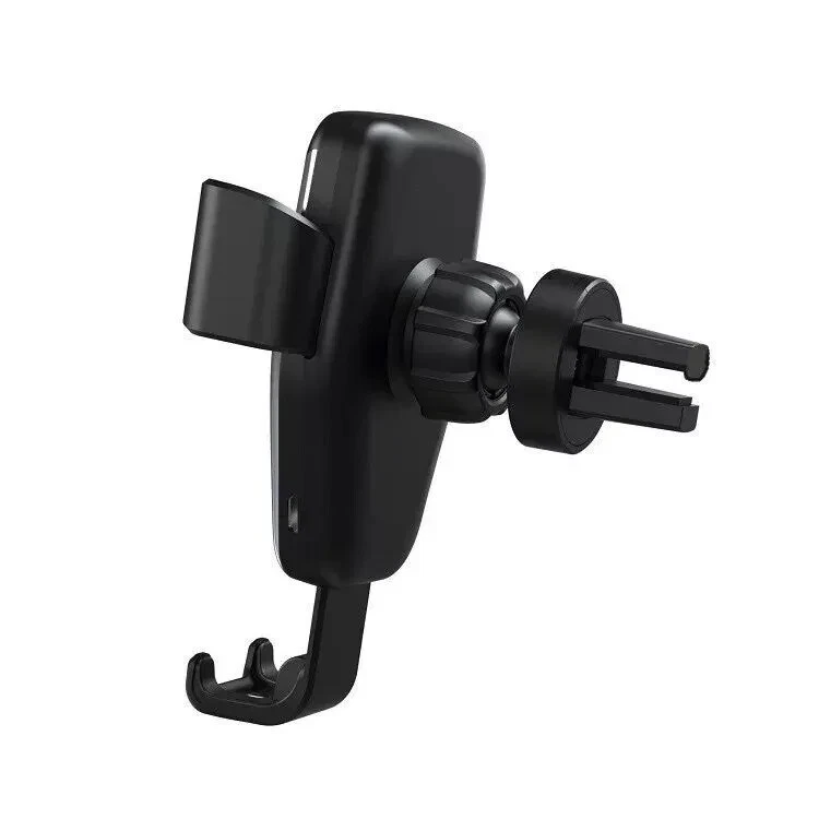 Cargador de teléfono inalámbrico para automóvil Soporte de montaje Cargador rápido de ventilación de aire Foto 3 de 4