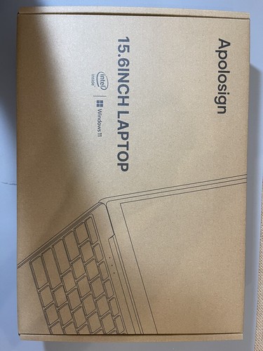 ApoloSign 15.6'' Laptop, 12GB RAM 512GB SSD, Windows 11 Laptop Computer - Picture 2 of 5
