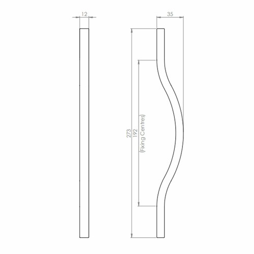 Fingertip Ovenco Cupboard Pull Handle - Imagen 3 de 3