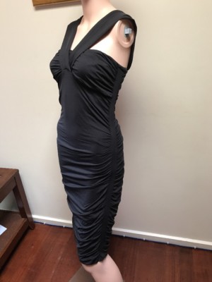 Kookai Black Dress Size 2 Can Fit 6 8 Or Smaller 10 | eBay Australia Kookai Black Dress Size 2 Can Fit 6 8 Or Smaller 10 | eBay Australia