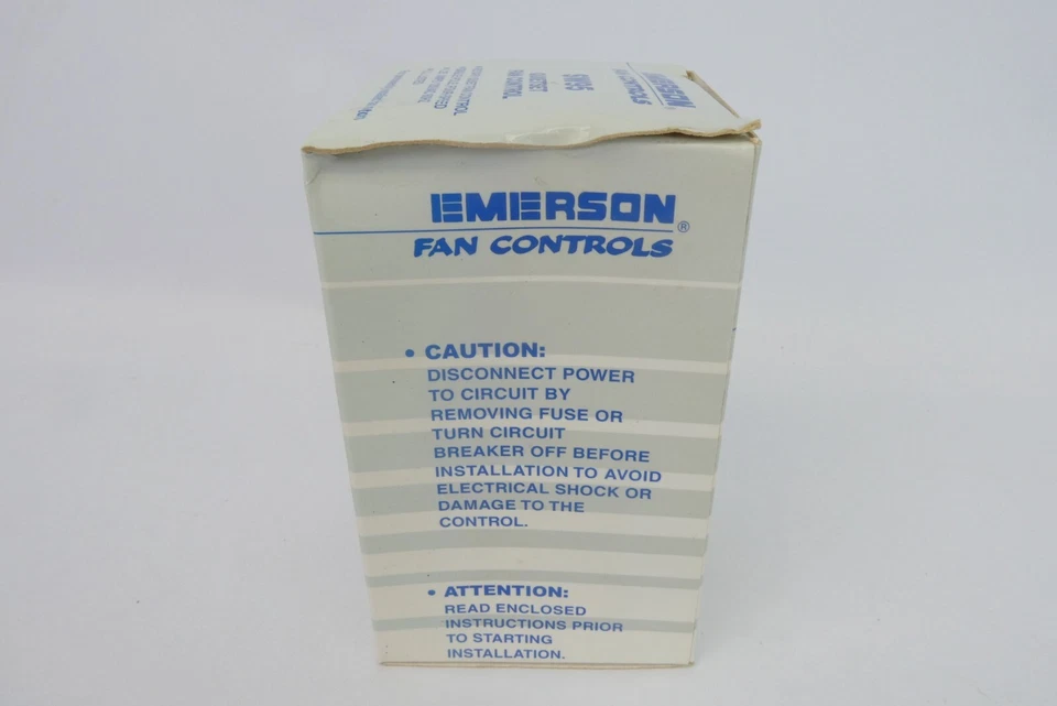 Nuevo Open Box SW95 Blanco/Marfil Emerson Silencioso Ventilador Control Quietset Electrónico Foto 2 de 4