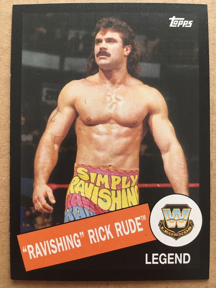 2015 Topps Heritage WWE BLACK Parallel ***YOU PICK/FINISH YOUR SET*** 1:6 Hobby - Image 4 of 4