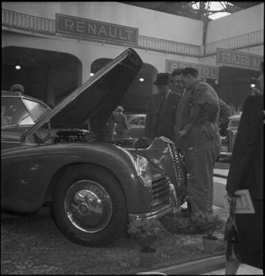 18th Geneva International Motor Show 1948 Switzerland Germany Old Photo 2