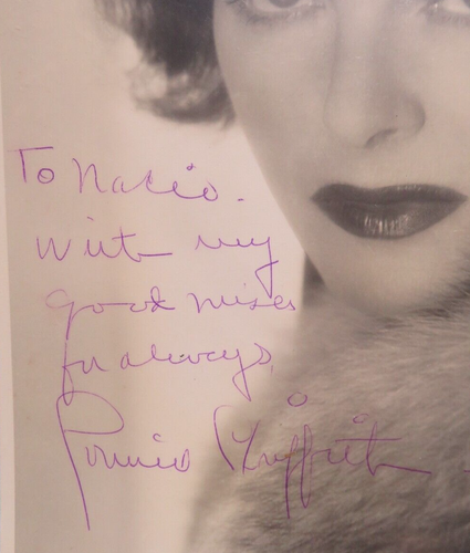 Corinne Griffith Actress Producer Author Signed & Inscribed 8X10 Photo - Picture 3 of 5