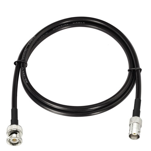 BNC MALE to BNC FEMALE Inline PIGTAIL FLY LEAD EXTENSION CABLE RG58 25cm to 5m - Picture 8 of 14