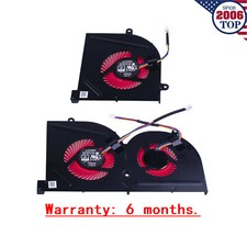 CPU GPU Cooling Fan for MSI GS63 GS63VR GS73 Series Pair Fans US Shipping