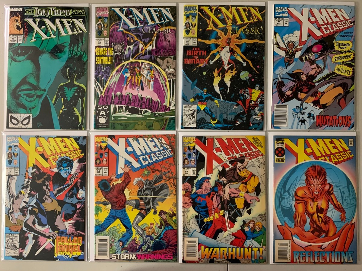 Classic X-Men comics lot #2-108 37 diff avg 6.0 (1986-95) | eBay