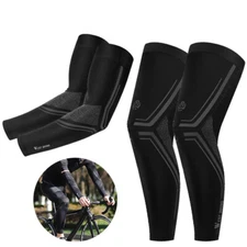 WEST BIKING Summer Ice Silk Warm Arm Sleeves Sports Covers Cycling Arm Warmers