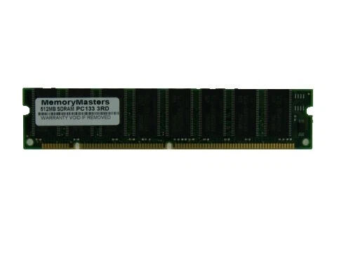 SDR SDRAM 512 MB Capacity per Module 1 Module Memory (RAM)
