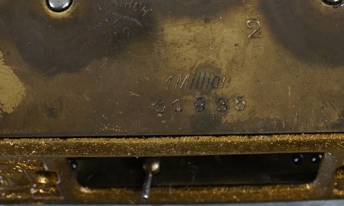 Lenzkirch Nussbaum Regulator Freischwinger Halbstundenschlag 1.61935 um 1905 RAR - Picture 11 of 12
