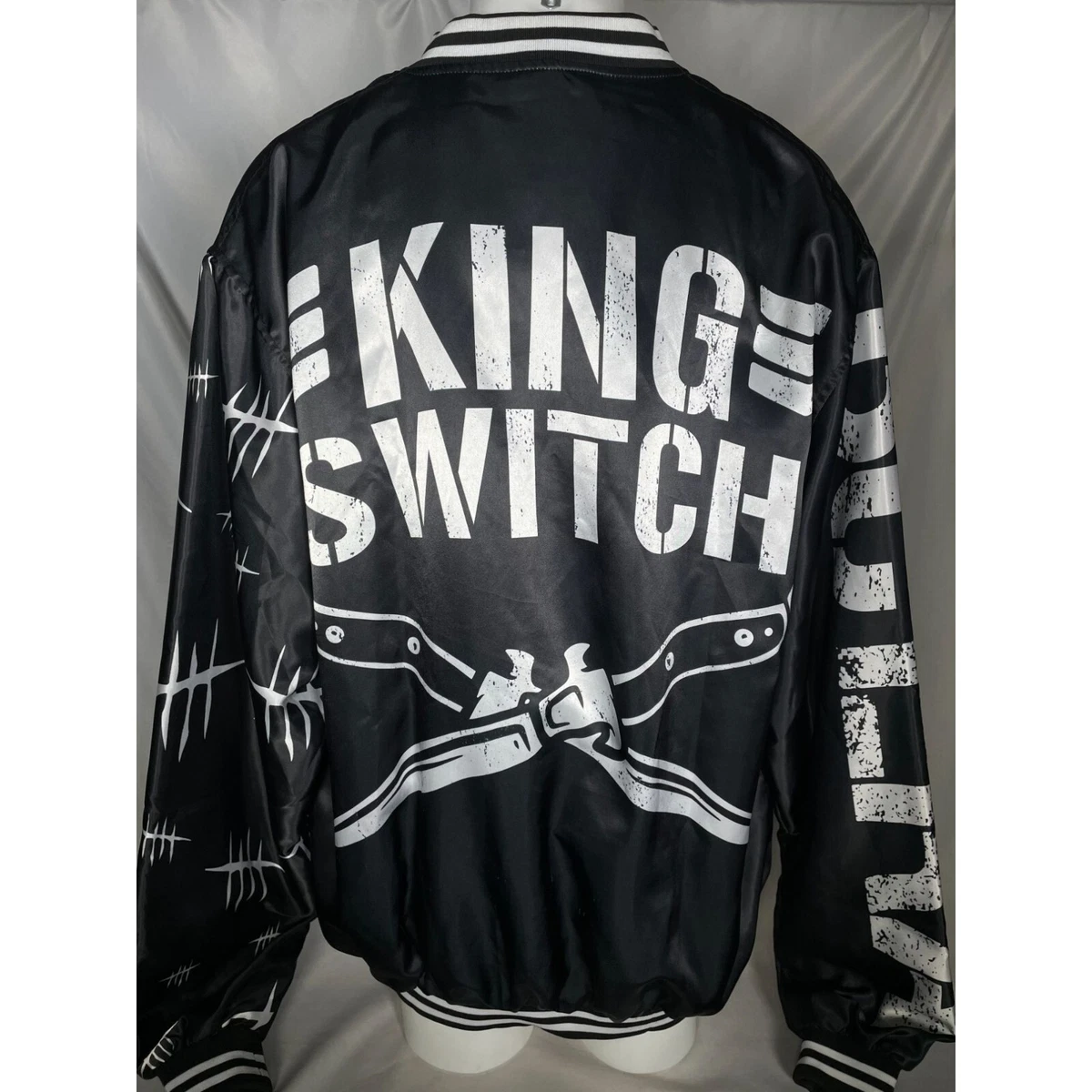 Jay White King Switch NJPW Bullet Club New Japan Pro Wrestling Jacket Men's  5XL | eBay