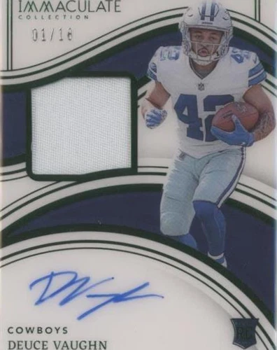 2023 Panini Immaculate Collection Deuce Vaughn #108