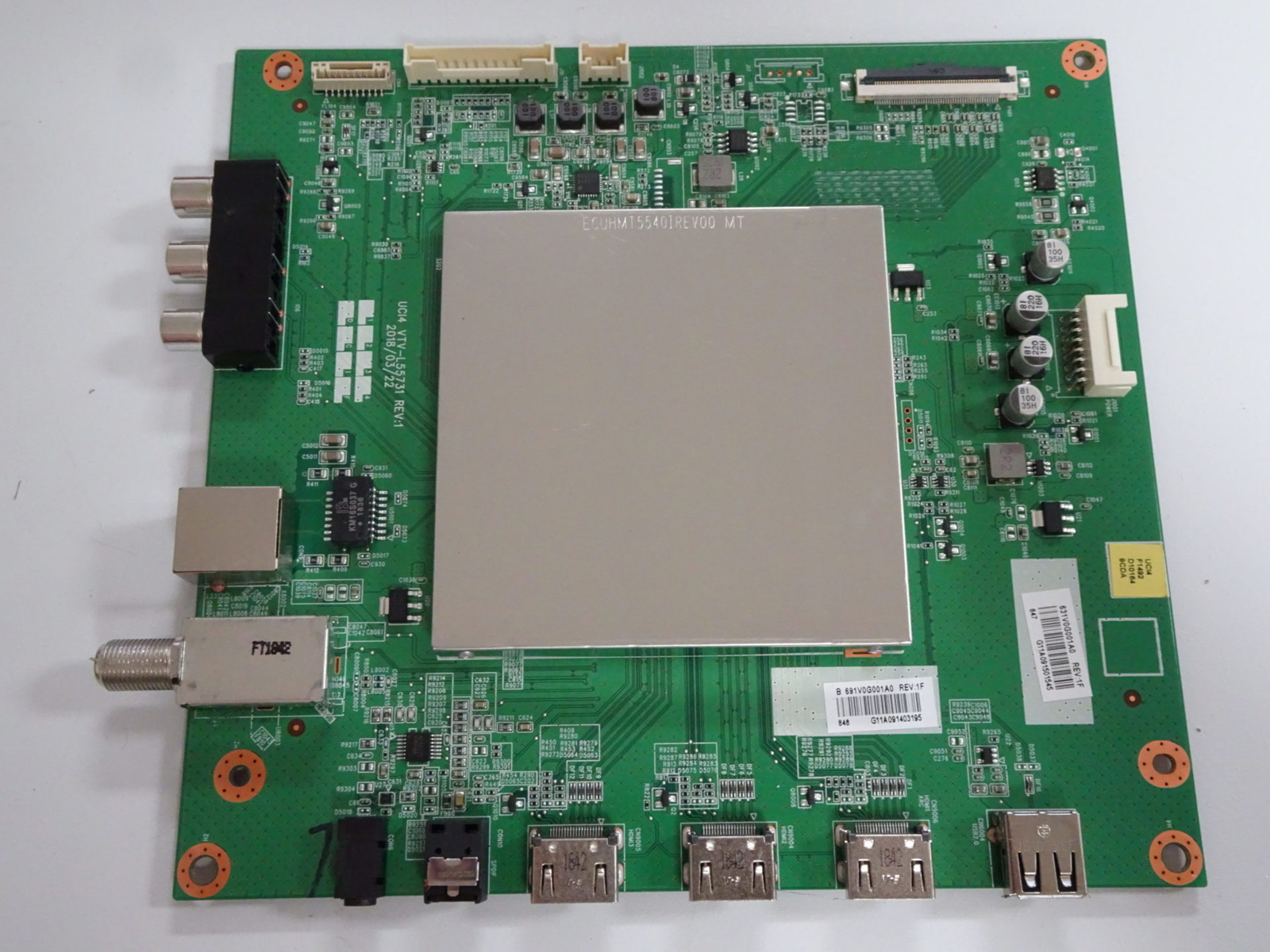 Toshiba 43LF621U19 Main Board (691V0G001A0, 631V0G001A0) 78V0C000010