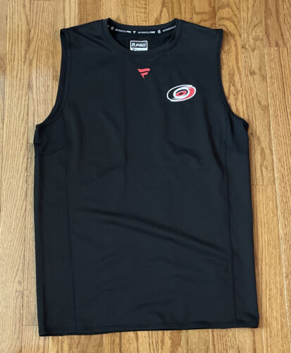 Men's Carolina Hurricanes Fanatics Pro Compression Sleeveless Shirt NWOT XL
