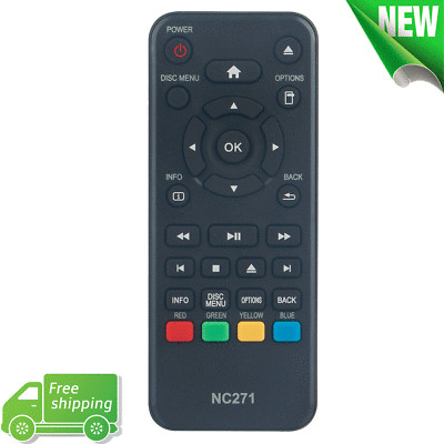 NC271UL Replace Remote Control for Philips Blu-ray DVD PLayer BDP1502 BDP1502/F7