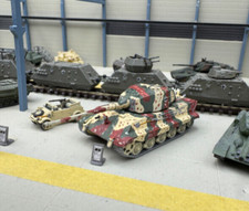 Tiger 2 (Konigstiger), Wehrmacht Panzer, Ep. 2, WK2, Spur TT, 1:120, Unbemalt