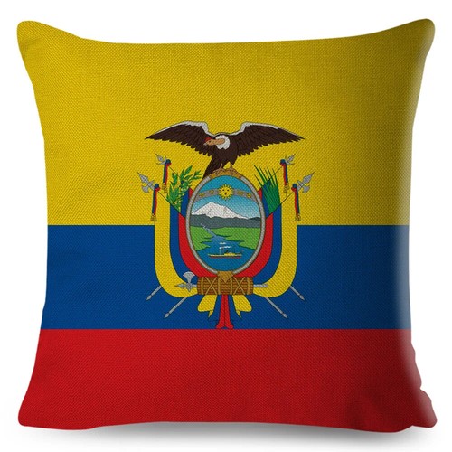 National Flag Cushion Cover Home Children Room Decor Geometric Print Pillowcase - Picture 23 of 72