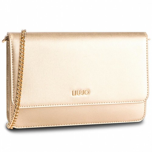 BORSA LIU JO TRACOLLA MANHATTAN N19167 POCHETTE CROSSBODY BAG ORO GOLD  SALDI | eBay