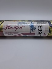 Highlander Plastifoil 20In X 30ft Christmas Bounty Embossed Wrapping Paper NOS
