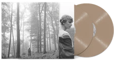 Taylor Swift: Folklore Beige Color Vinyl LP. Fearless. Speak Now. Evermore. 1989