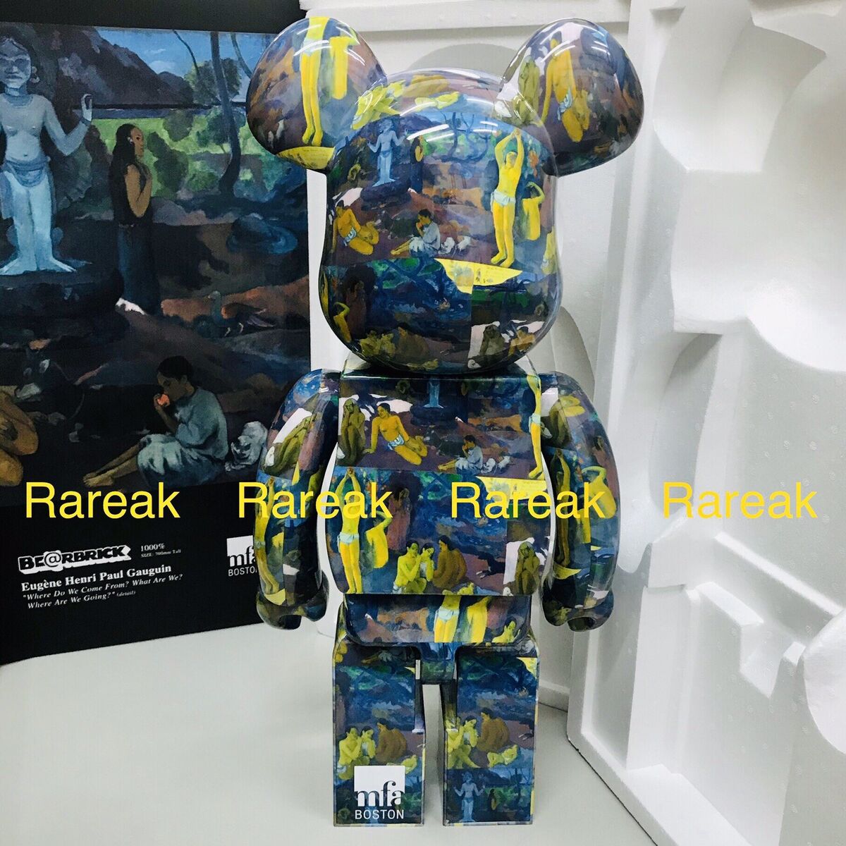 Medicom Bearbrick Eugène Henri Paul Gauguin 1000% be@rbrick