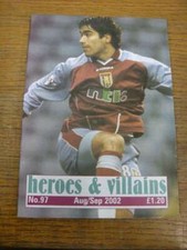 Aug-2002 Fanzine: Aston Villa - Heroes And Villains Issue 097