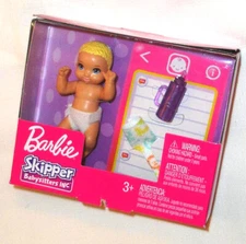 Babies for Barbie doll quintuplets Skipper Babysitters baby bottle diaper choice