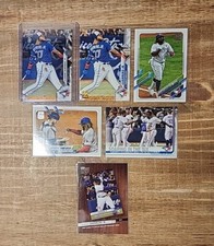 Vladamir Guerrero Jr Lot- 2020 Topps Chrome Ben Baller, Rookie Cup Blue Jays