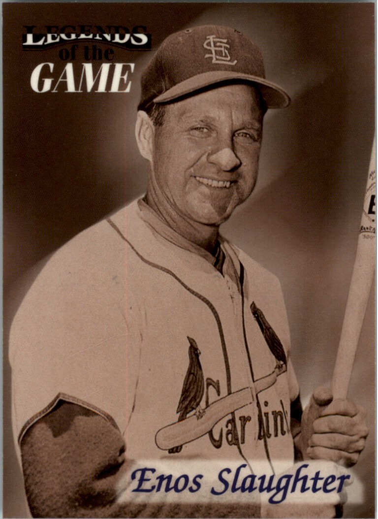 1998 Sports Illustrated Then and Now #31 Enos Slaughter St. Louis Cardinals