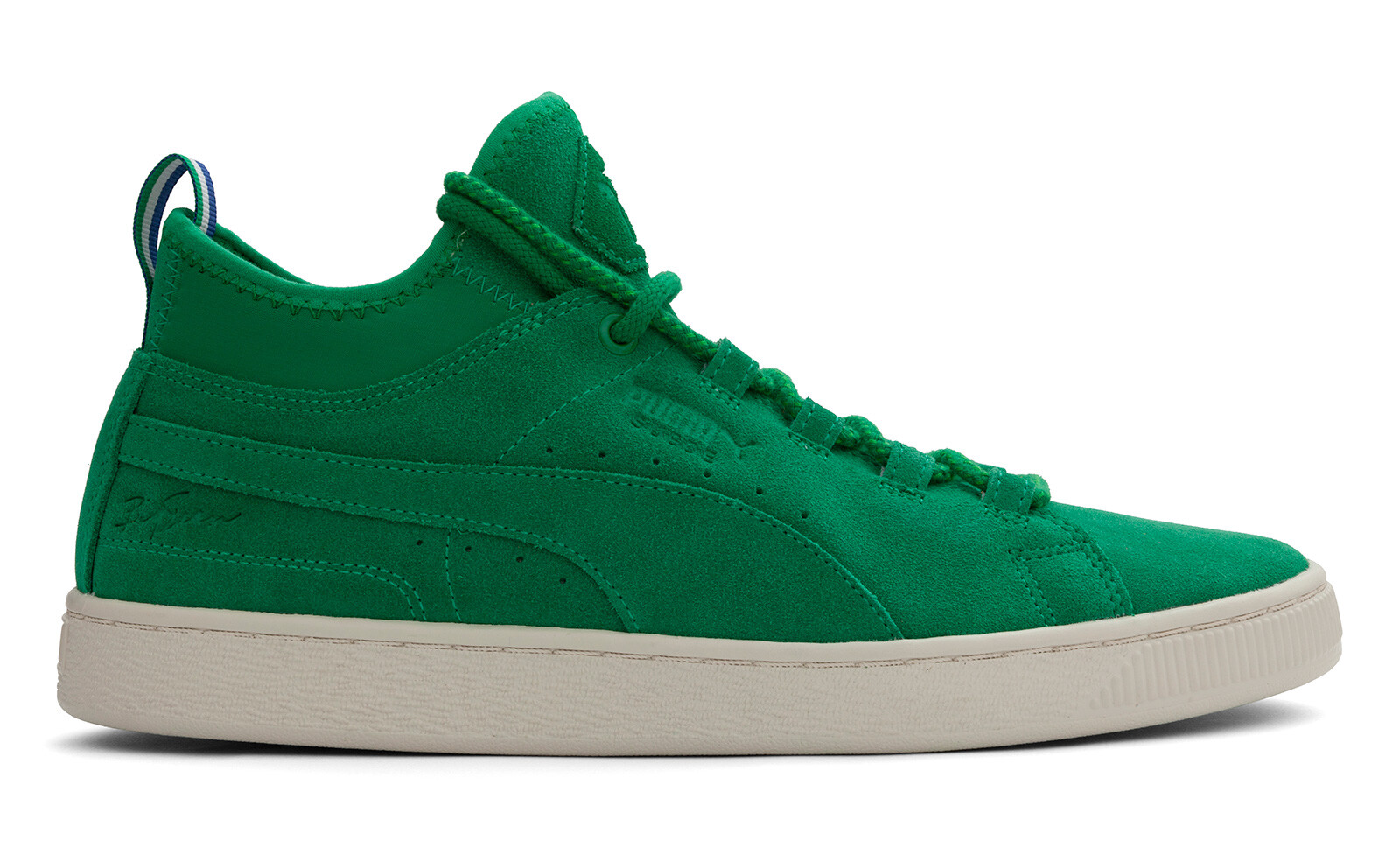 puma thunder electric on feet