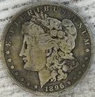 1896O Morgan Silver Dollar Uncertified Circulated Condition