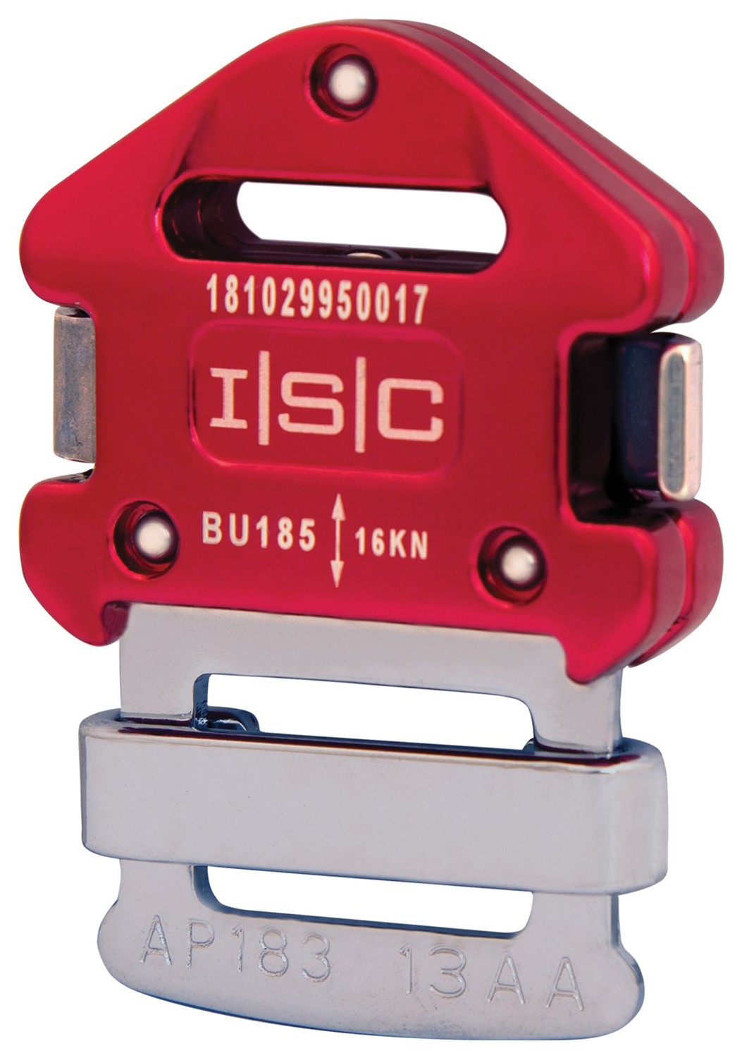 Пряжка Isc Klick с двойным D-образным кольцом диаметром 25 мм - Надежный и долговечный аксессуар для езды на велосипеде черного цвета 5690₽