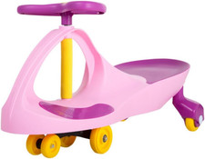 Wiggle Car Ride on Toy   No Batteries, Gears or Pedals   Twist, Swivel, Go   Out