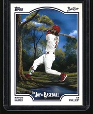 2025 Topps x Bob Ross: The Joy of Baseball #16 Bryce Harper