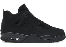 Size 5.5Y - Jordan 4 Retro Black Cat 2025  GS IB4171-010