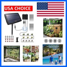 Solar Drip Irrigation System for Garden, Automatic Drip Irrigation Kit with 3...