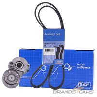 SKF KEIL-RIPPEN-RIEMEN-SATZ FÜR Opel Astra G 1.6 Astra H 1.6 +Turbo +Lpg 1.8