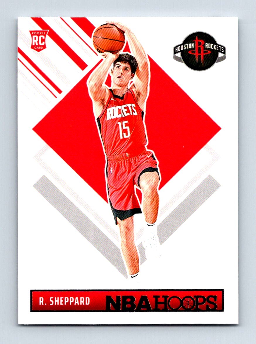 #291 2024-25 Hoops BASE Reed Sheppard RC Houston Rockets