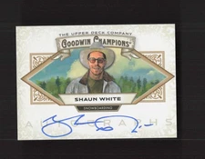 2025 Upper Deck Goodwin Champions #HA-SW Shaun White Horizontal AUTO