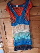 Häkelkleidchen Lochmuster Gr.ca 36/38 Marke ...