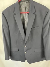 Michael Kors Blazer Mens 48 Regular Modern Fit Gray 2 Button Blazer Jacket
